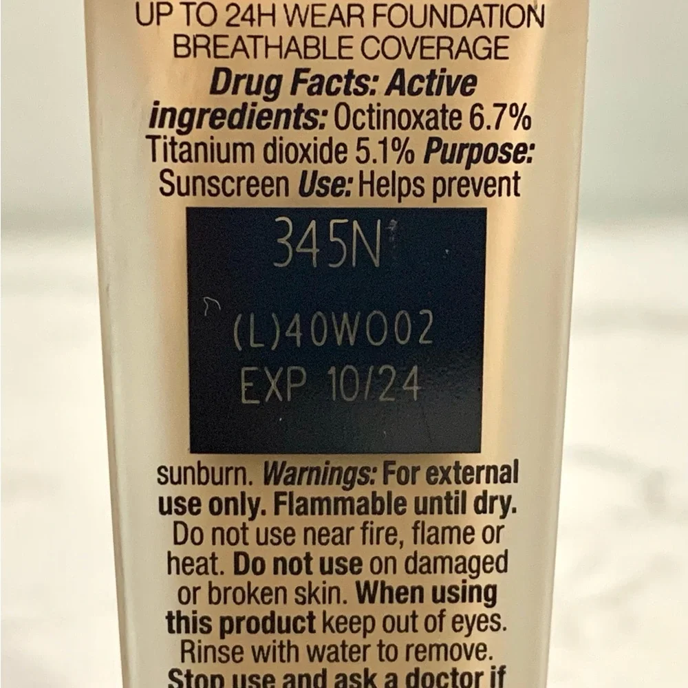 2X TEINT IDOLE ULTRA WEAR FOUNDATION 345N READ